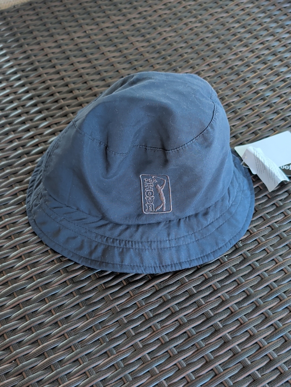 NWT PGA Tour Navy Blue Bucket Hat